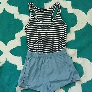 Striped Romper